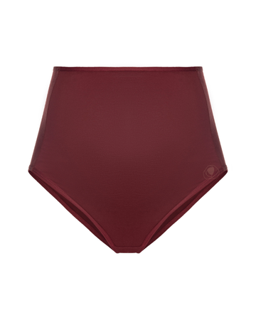 Gemsli 3331 Wine Organic Cotton Maternity Briefs 3 Pk. myselflingerie.com